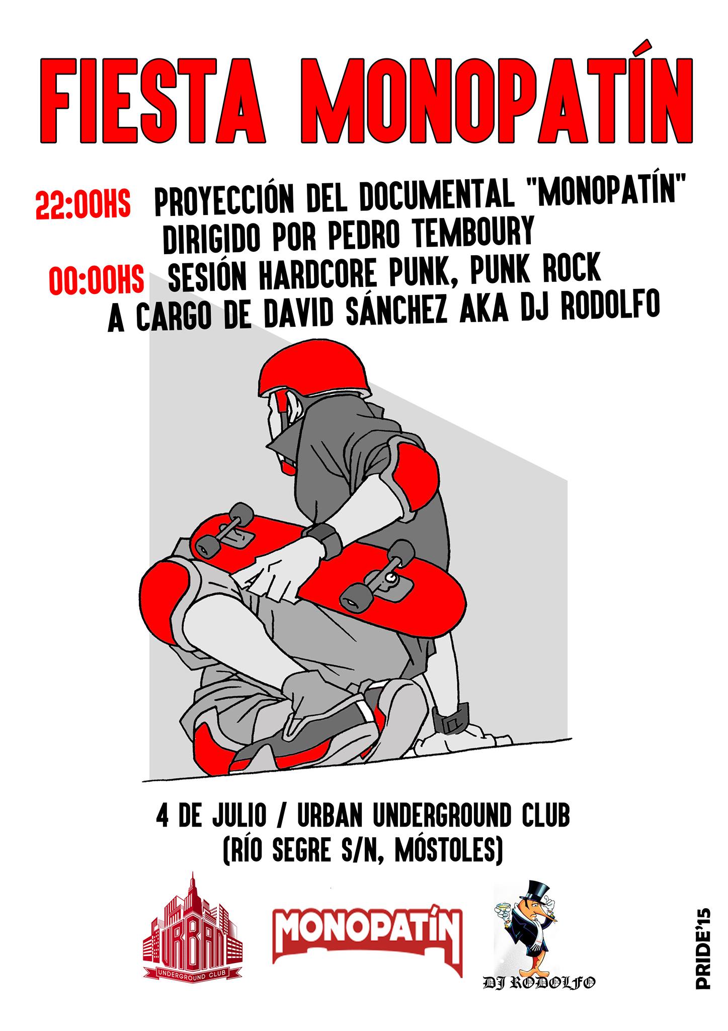 Monopatin en Urban + DJ David Sanchez